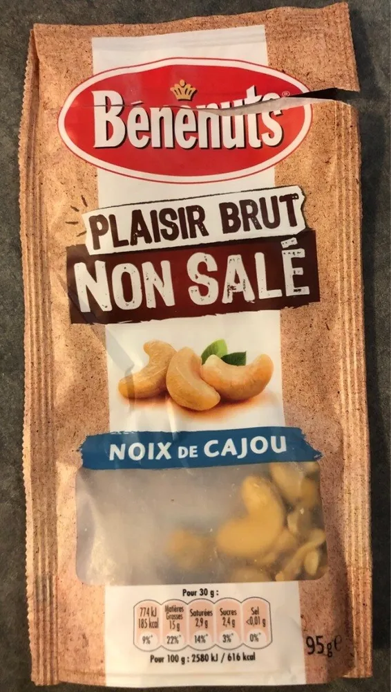 Noix de cajou non salé