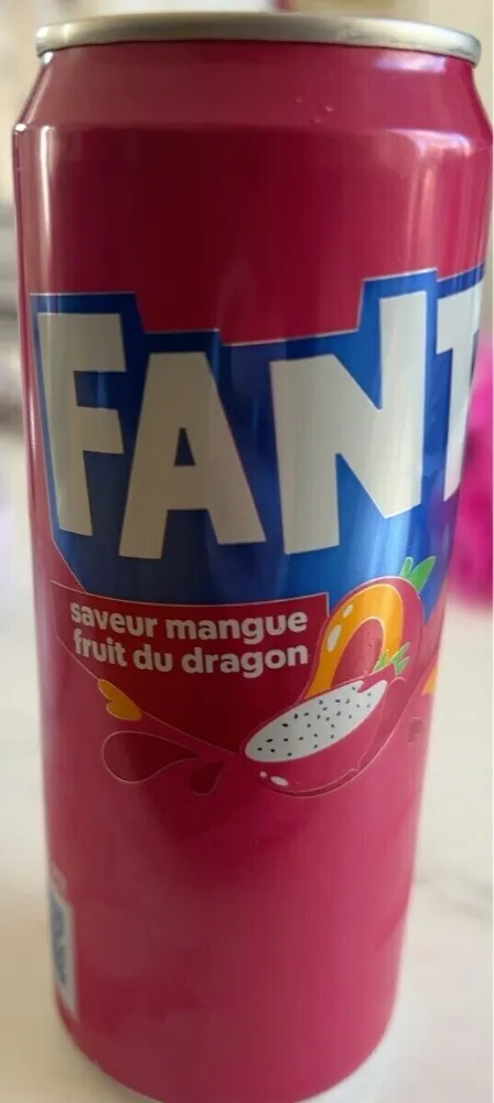 Fanta mangue fruit du dragon