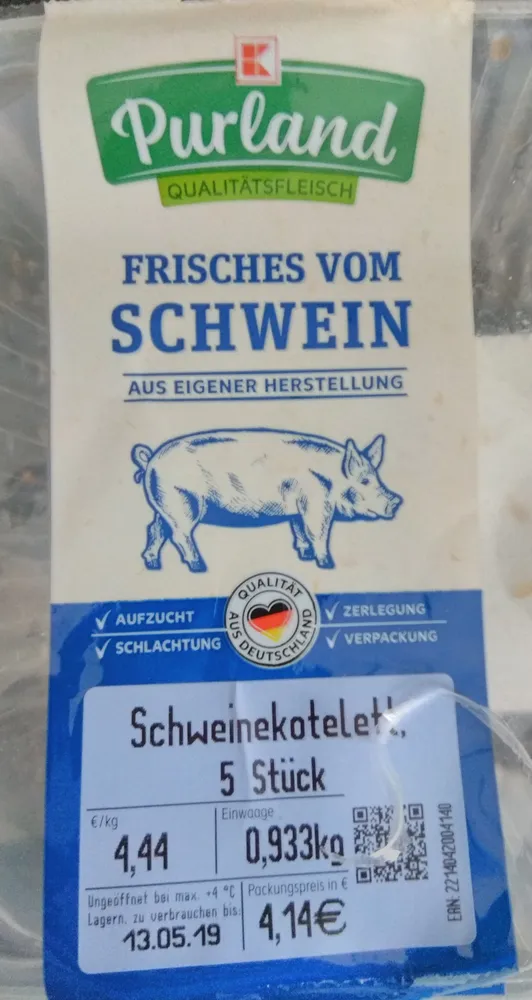 schwein kotelett
