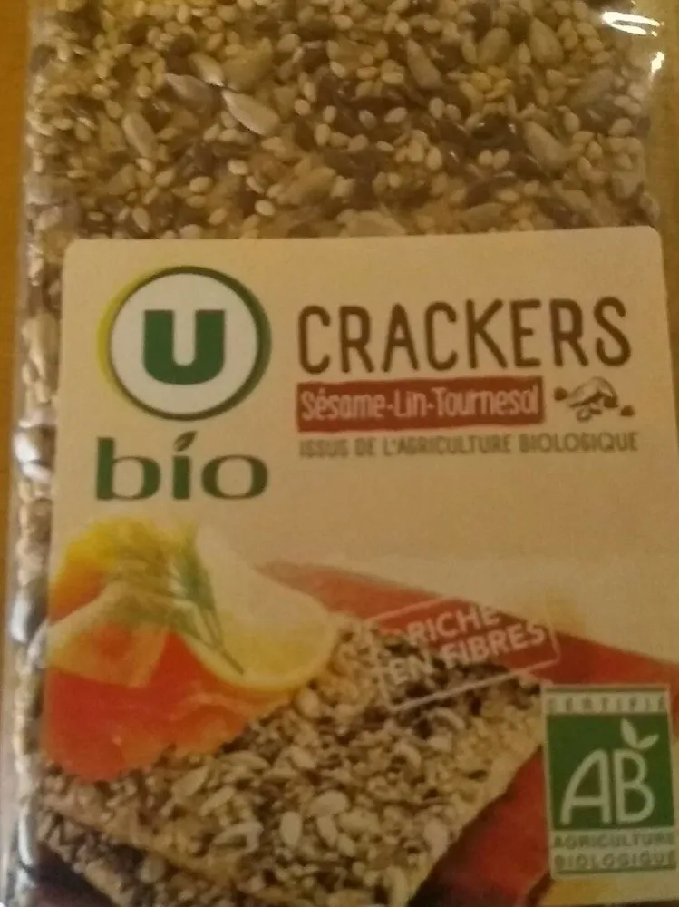 Crackers sésame tournesol
