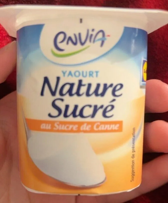 Yaourt nature sucre