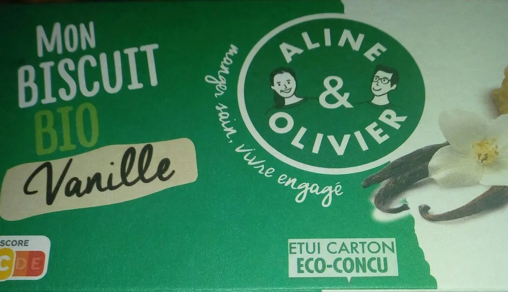 Mon biscuit bio vanille
