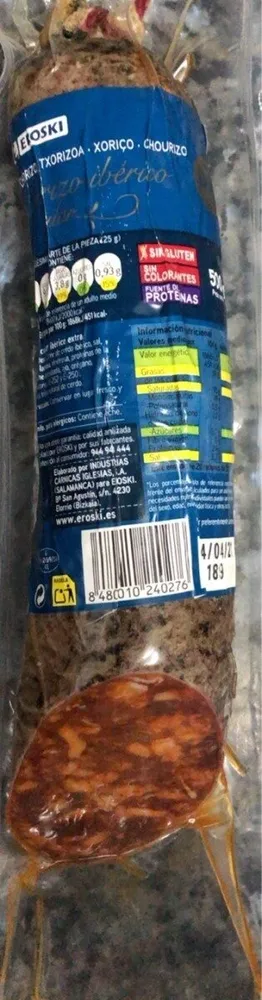 Chorizo iberico cular