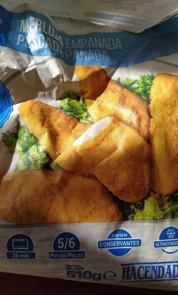 Merluza empanada