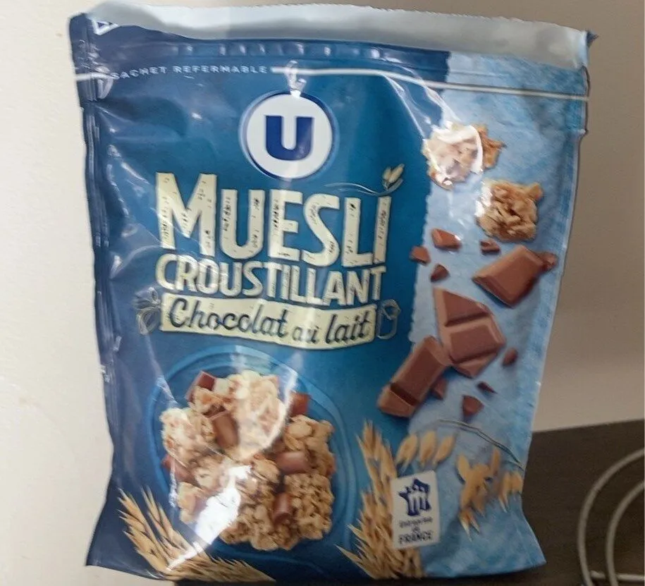Muesli croustillant chocolat au lait