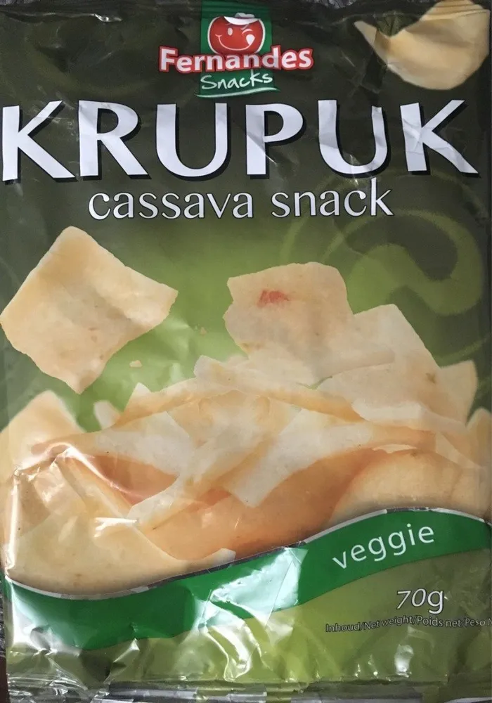 Krupuk cassava snack veggie
