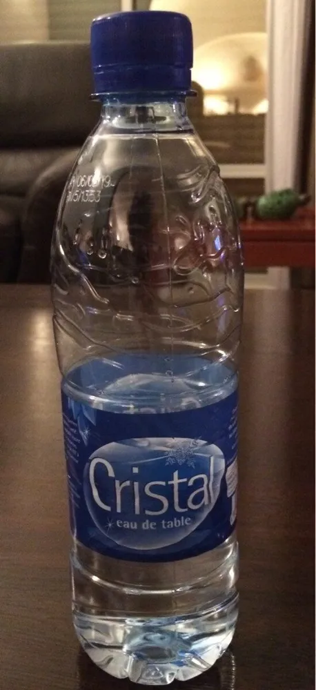 Cristal eau de table