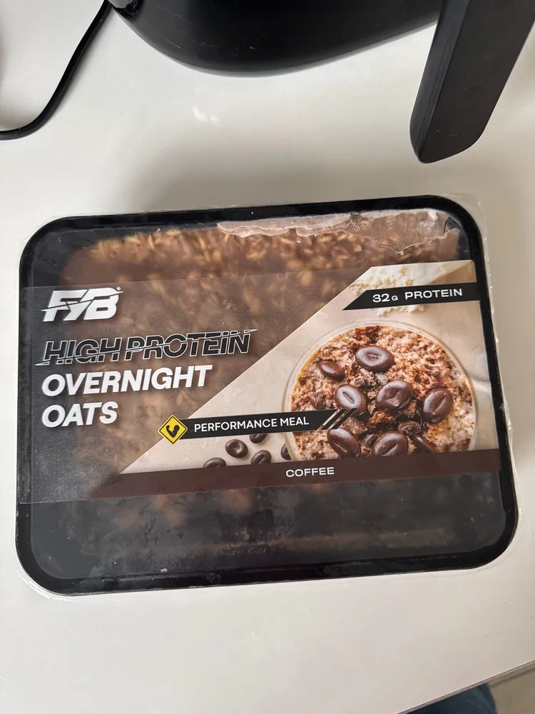 High Proteïne Overnight Oats Coffee