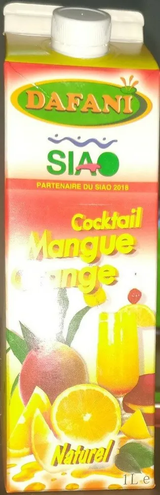 Dafani Cocktail Mangue Orange