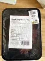 Black angus suki yaki