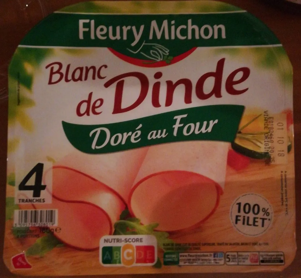Blanc de dinde doré au four
