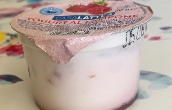 Yogurt al lampone