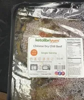 Chinese Dry Chili Beef
