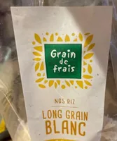 Riz long grain blanc