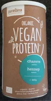 Organic vegan protein