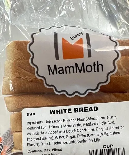 White bread
