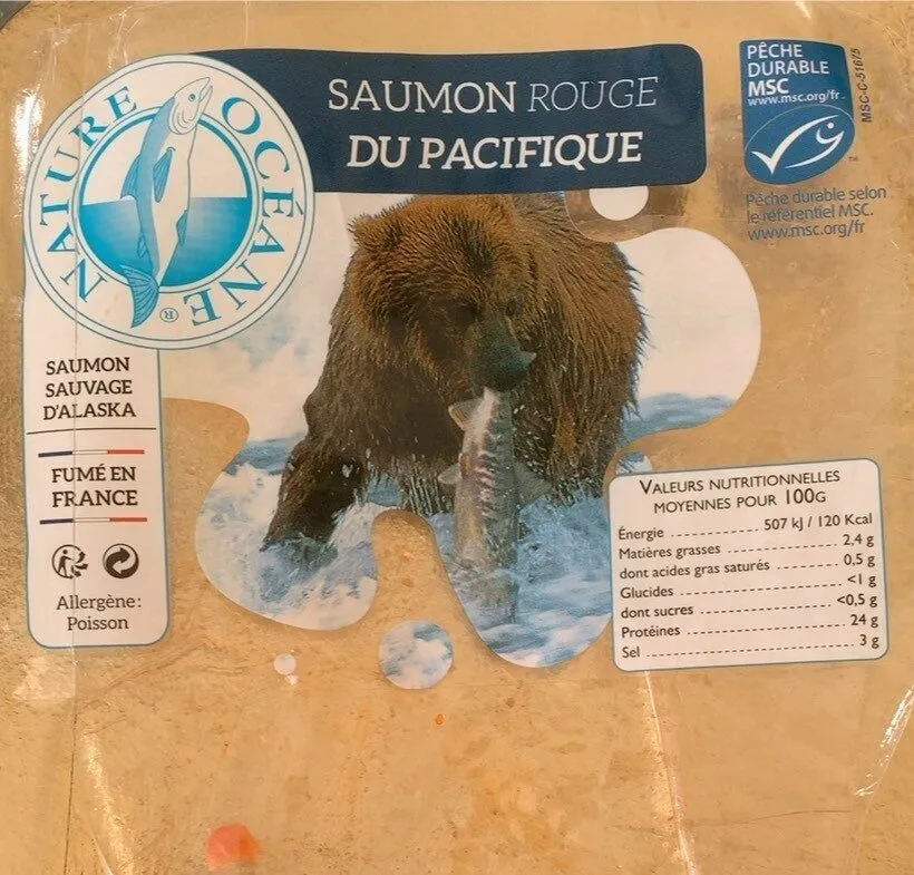Saumon rouge du Pacifique