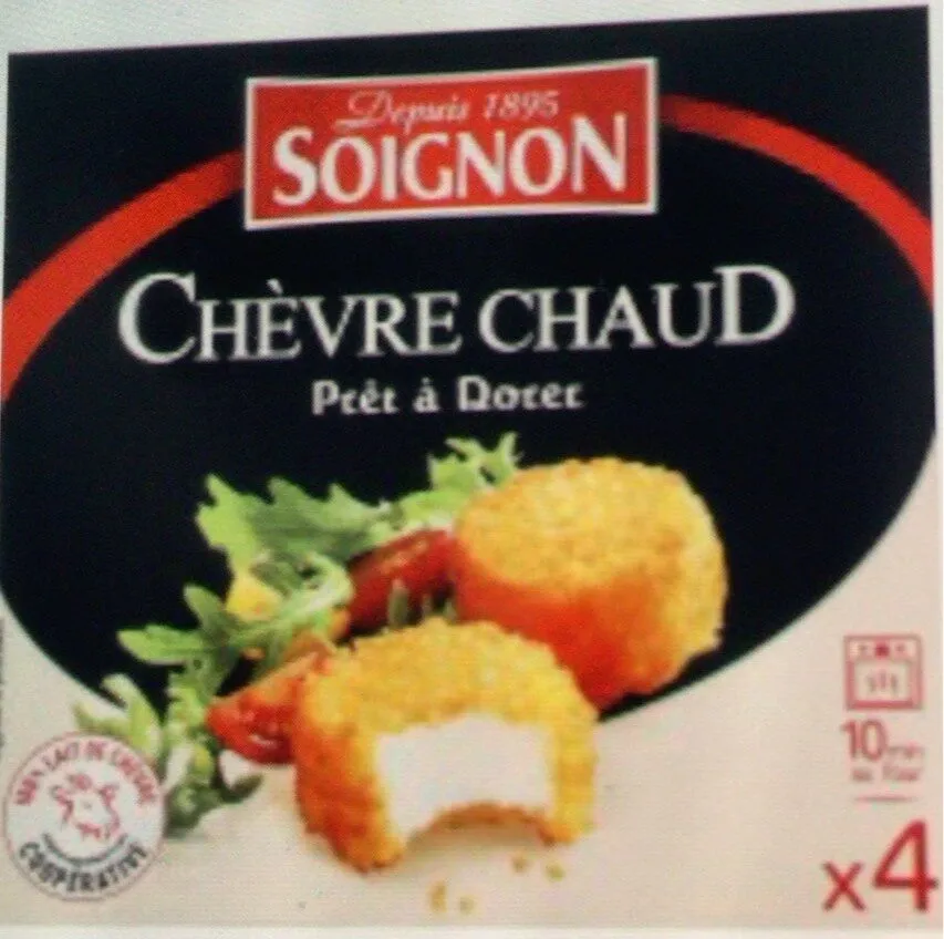 Chèvre chaud prêt à dorer