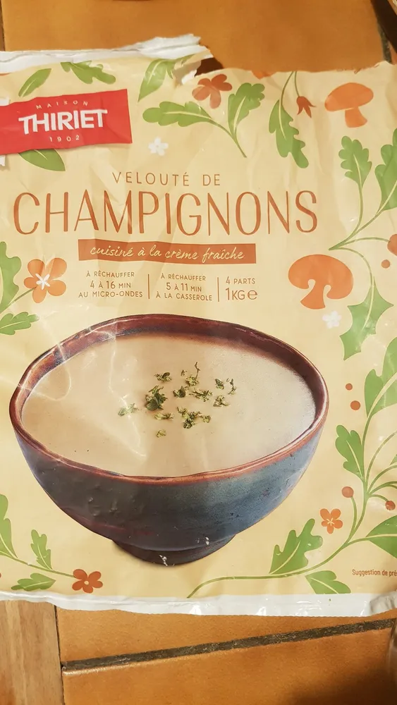 velouté de champignons