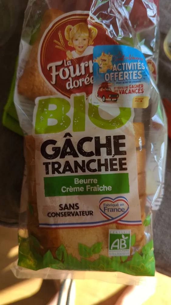 Gâche tranchée