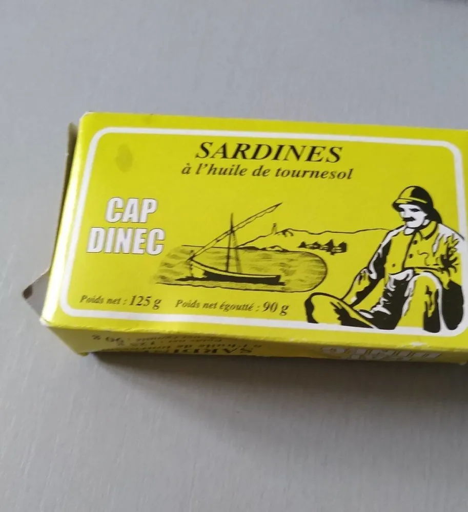 Sardine a l'huile de tournesol