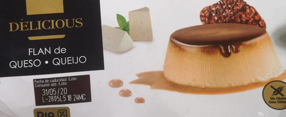 Flan de queso