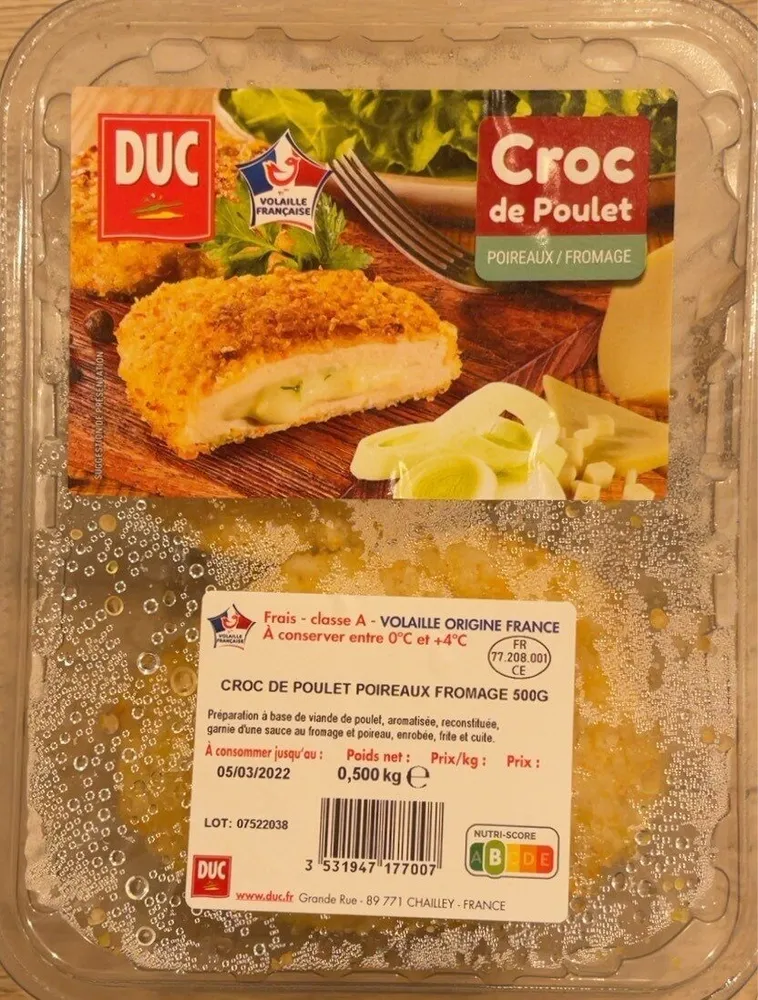 Croc de poulet