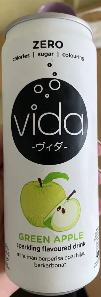 Green Apple Sparkling Flavoured Drink