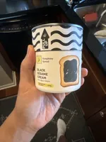 Black sesame cream
