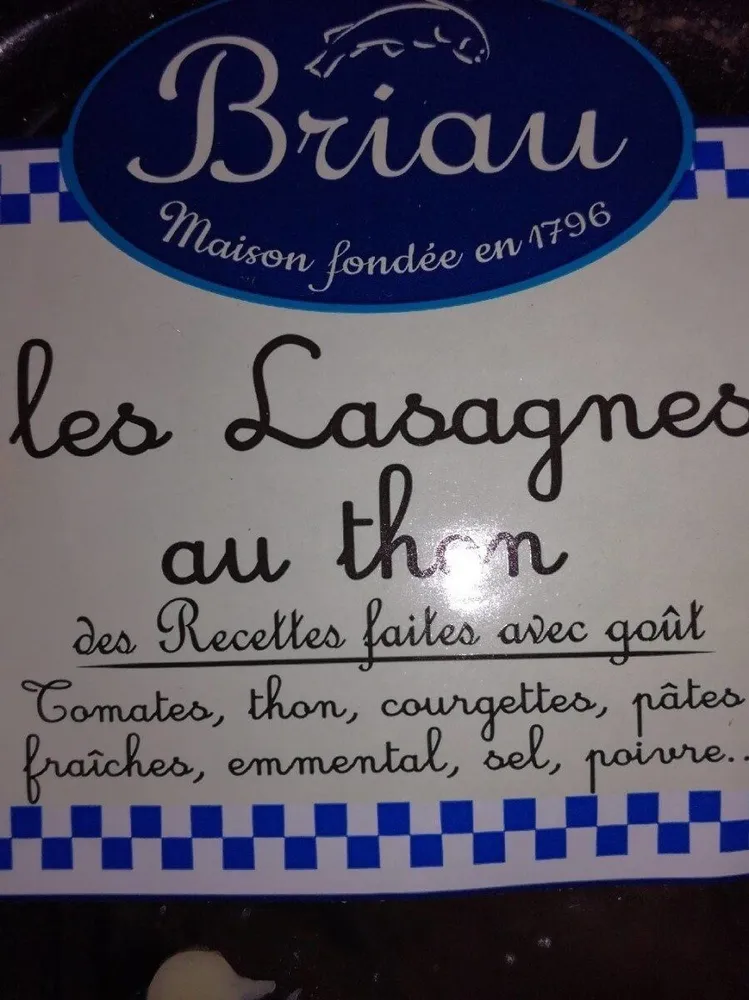 Lasagne au thon