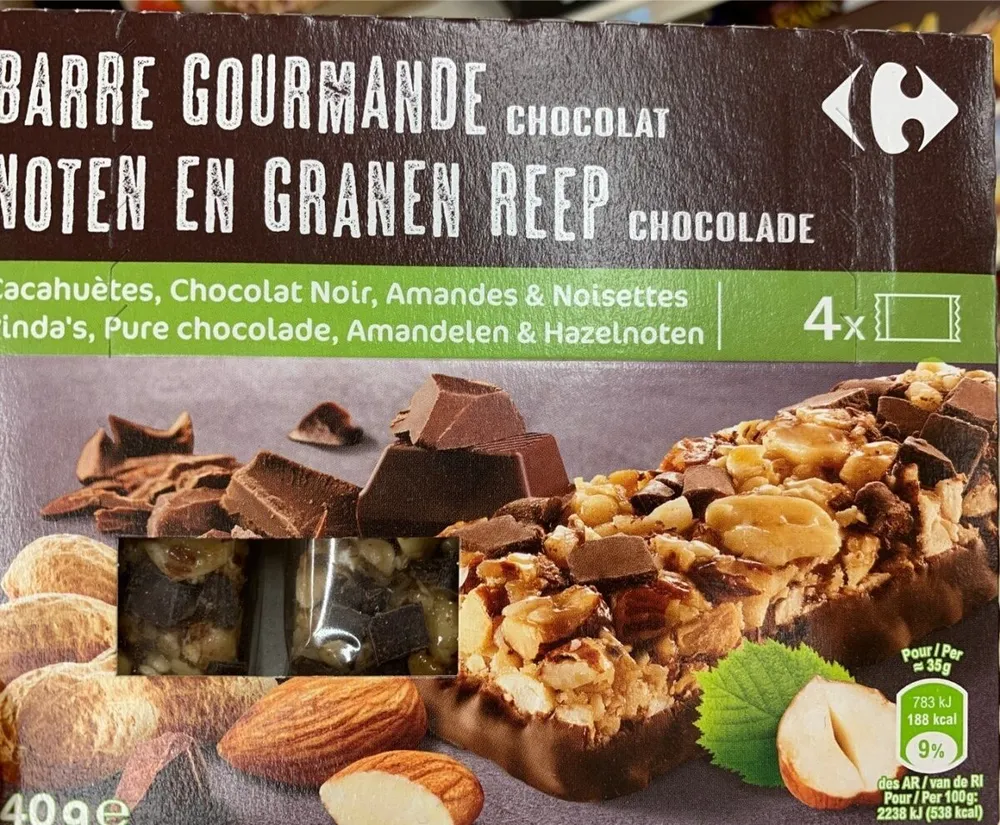 Barre gourmande