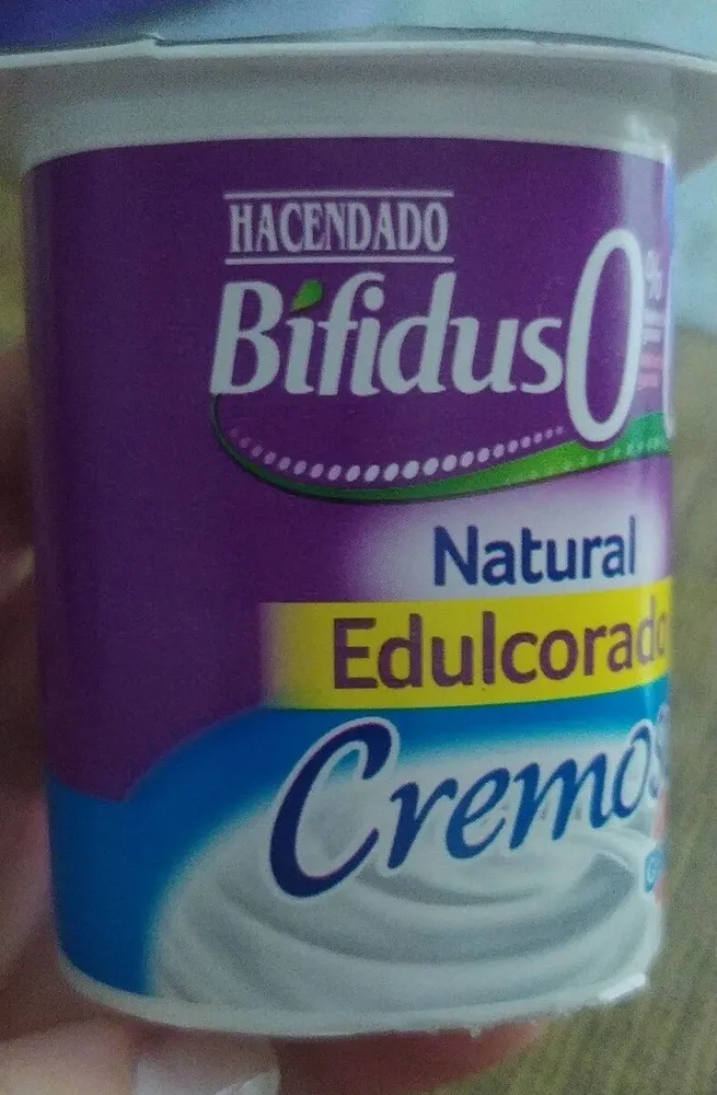 Yogurt bifidus natural edulcorado Cremoso