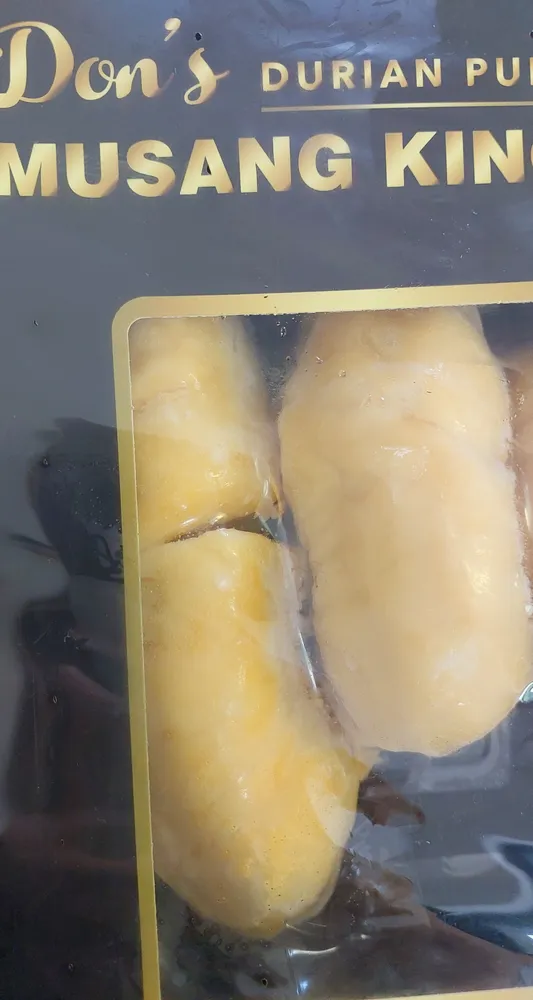 Musang king durian pulp