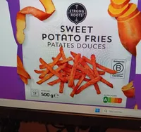 Patates douces frites