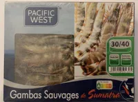 Gambas Sauvages de Sumatra surgelées