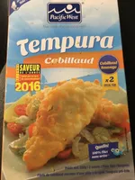Tempura cabillaud