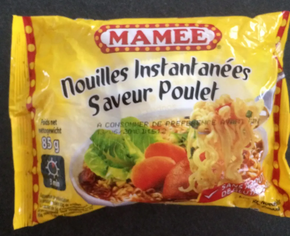 Nouilles instantanées saveur poulet