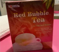 Red bubble tea