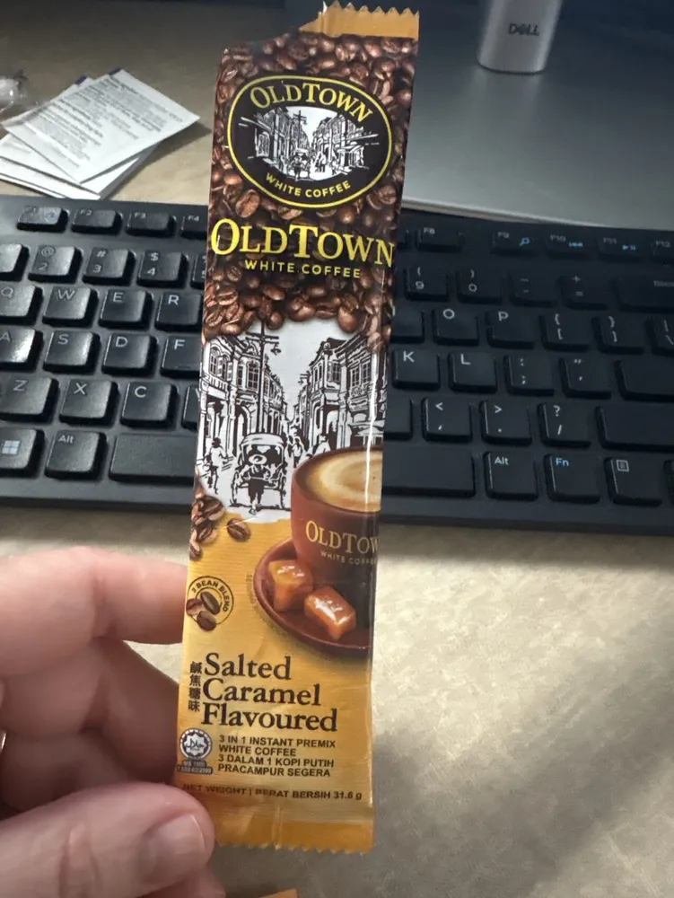 Salted Caramel White Coffee