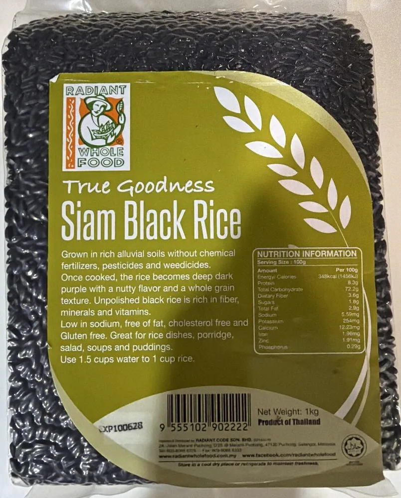 Siam Black Rice