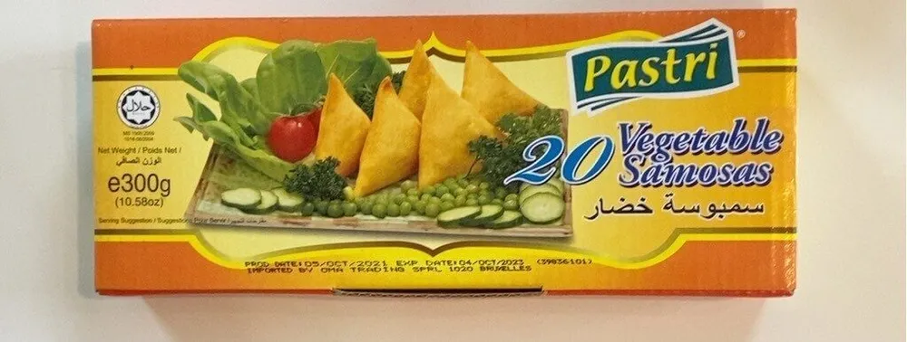 Samosas végétable