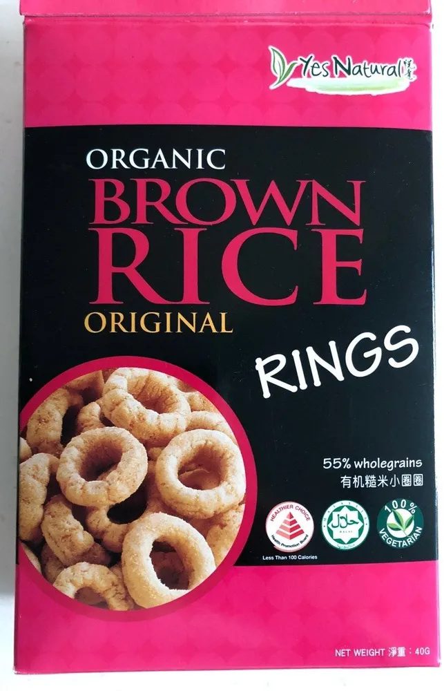Organic Brown Rice Rings