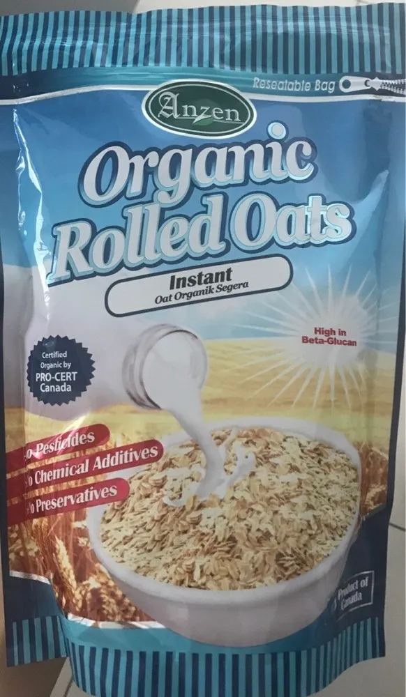 Organic rolled oats