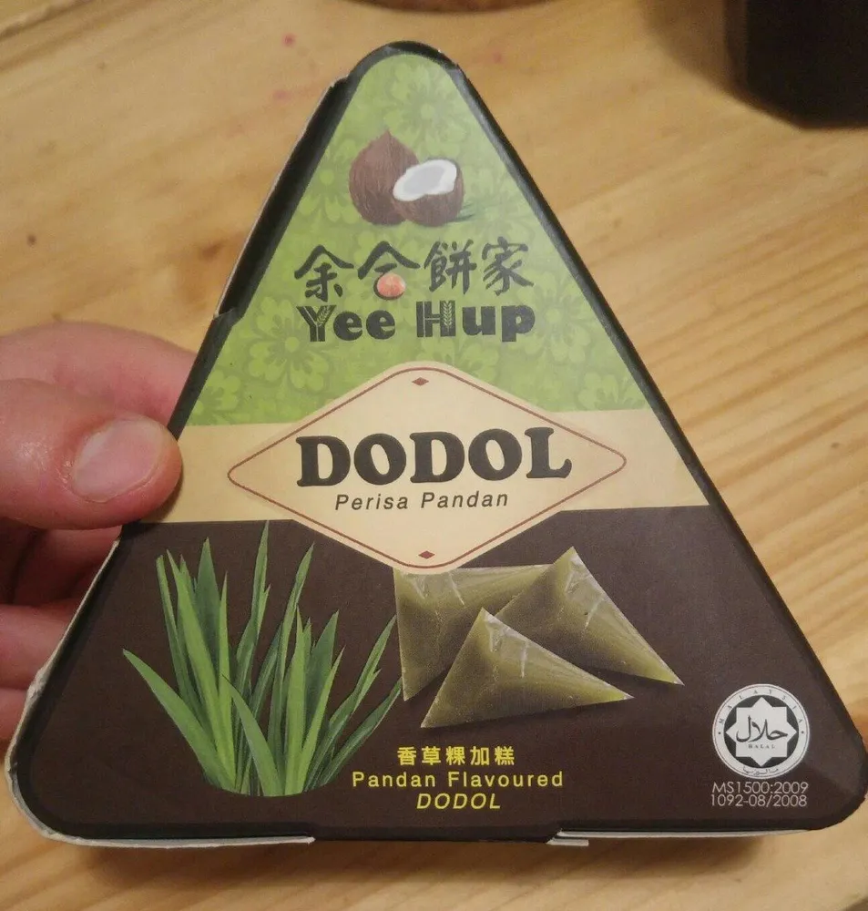 Dodol perisa pandan