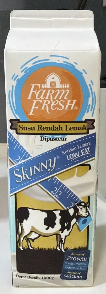 Farm fresh skinny milk 1L