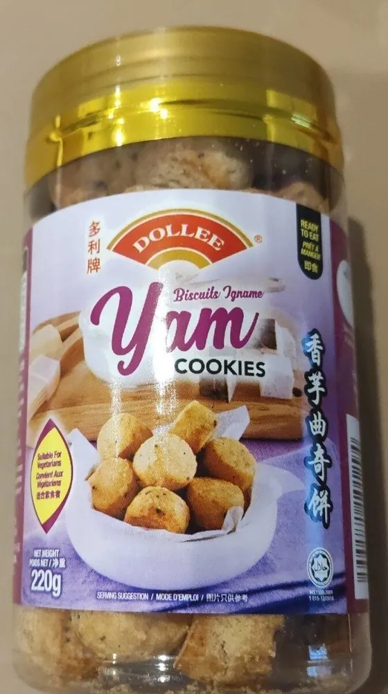 Yam cookies