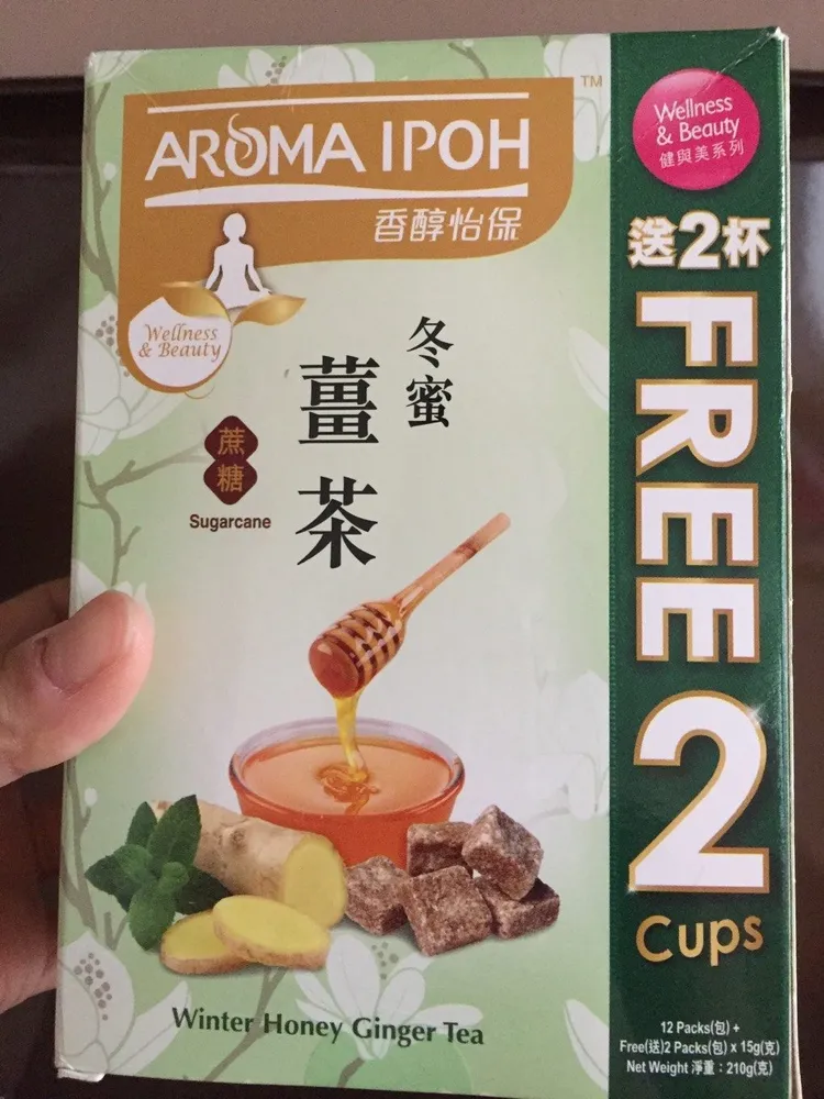 Winter honeu ginger tea