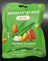 Pandan Coconut Nut Mix