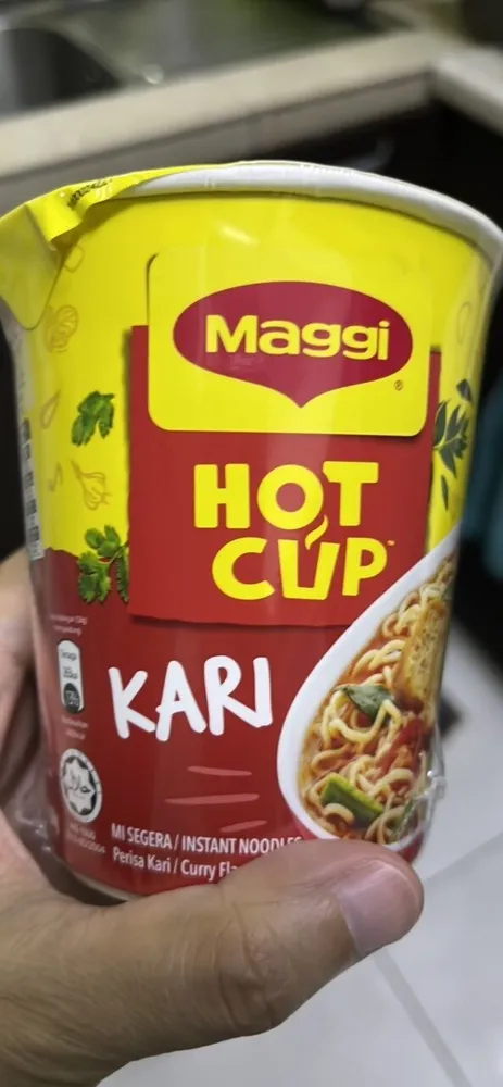Maggi Curry Hot Cup 58G