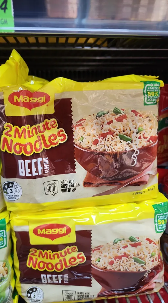 2 Minute Noodles Beef Flavour
